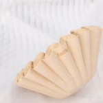 Eunifly Unbleached Coffee Filters Disposable Natural Brown Paper Coffee Filter- 50pcs