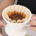 Eunifly Unbleached Coffee Filters Disposable Natural Brown Paper Coffee Filter- 50pcs