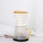 Eunifly Unbleached Coffee Filters Disposable Natural Brown Paper Coffee Filter- 50pcs