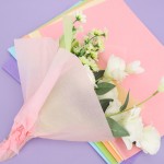 Eunifly Wrapping Tissue Paper Assorted Colors Rainbow Tissue Paper 20x15 inches 200 Sheets