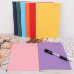 Eunifly Blank Subject Notebook Mixed Colorful A5 5.51" x 8.26" 60 Pages Notebook Unlined Travel Journal 8PCS